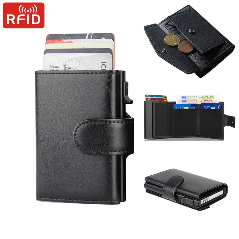 Metal Business Card Case Rfid  - Card Top Loader review and price