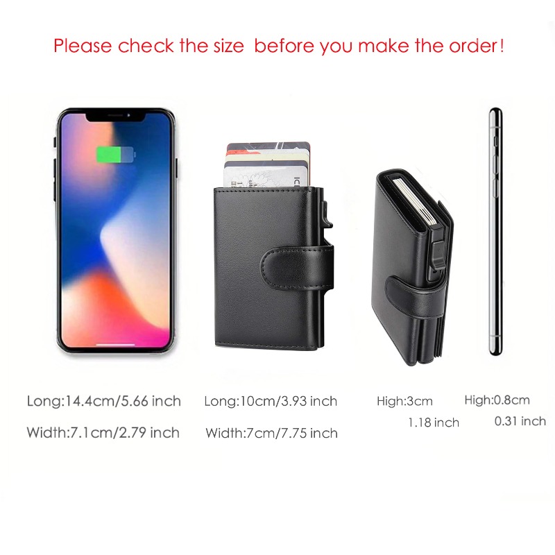 Metal Business Card Case Rfid  - Card Top Loader review and price