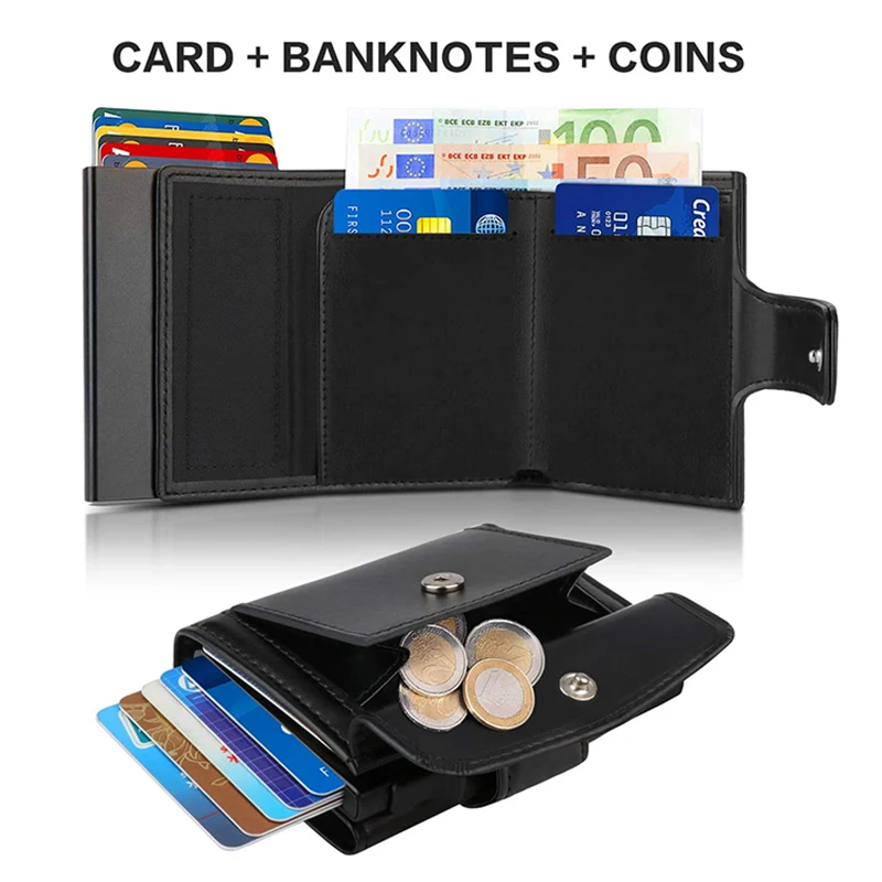 Metal Business Card Case Rfid  - Card Top Loader review and price