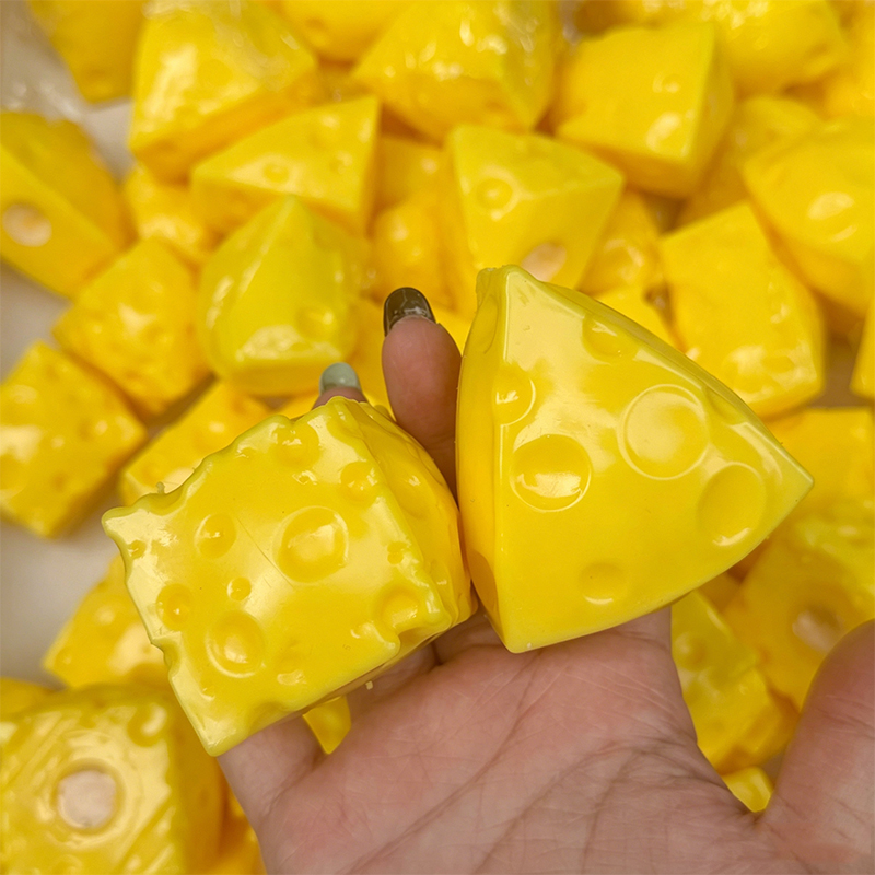 Mini Cheese Cube Squishy Fidge - Building Block Mini review and price